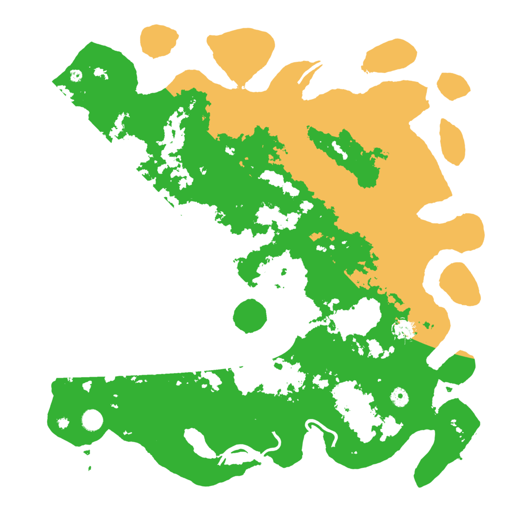 Biome Rust Map: Procedural Map, Size: 4250, Seed: 5551212