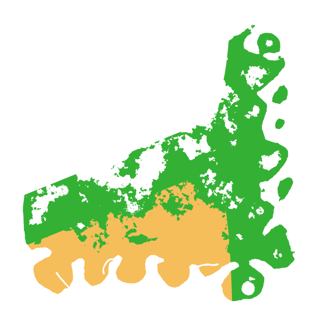 Biome Rust Map: Procedural Map, Size: 4250, Seed: 64481