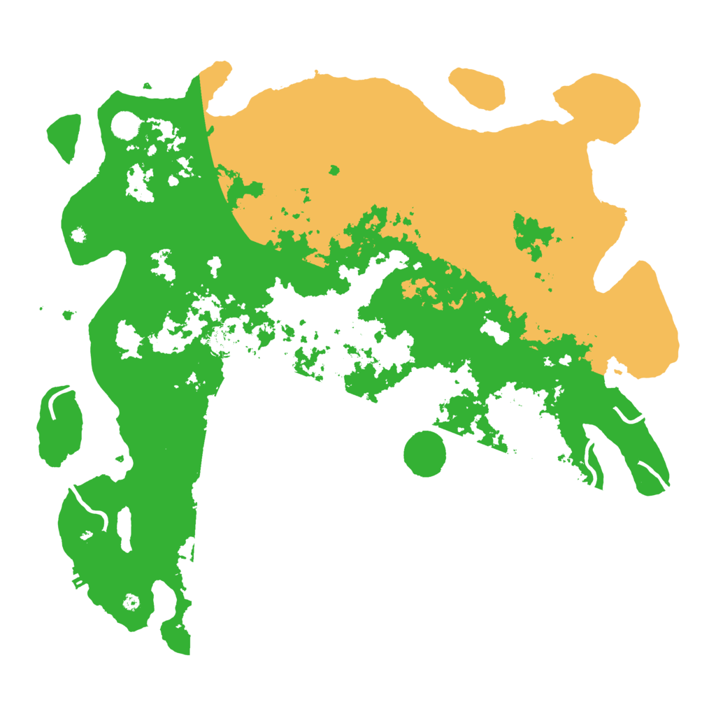 Biome Rust Map: Procedural Map, Size: 4500, Seed: 893564