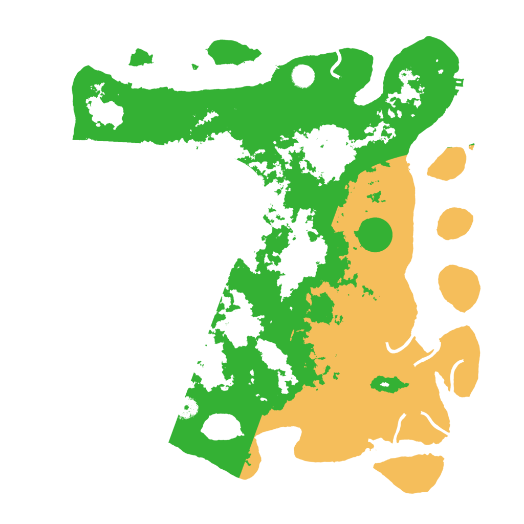 Biome Rust Map: Procedural Map, Size: 4000, Seed: 330521