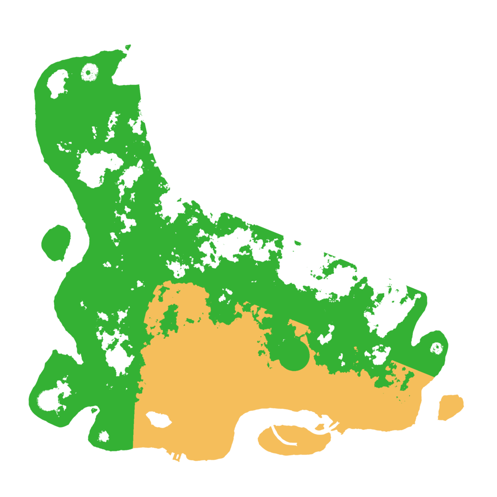 Biome Rust Map: Procedural Map, Size: 4250, Seed: 543617