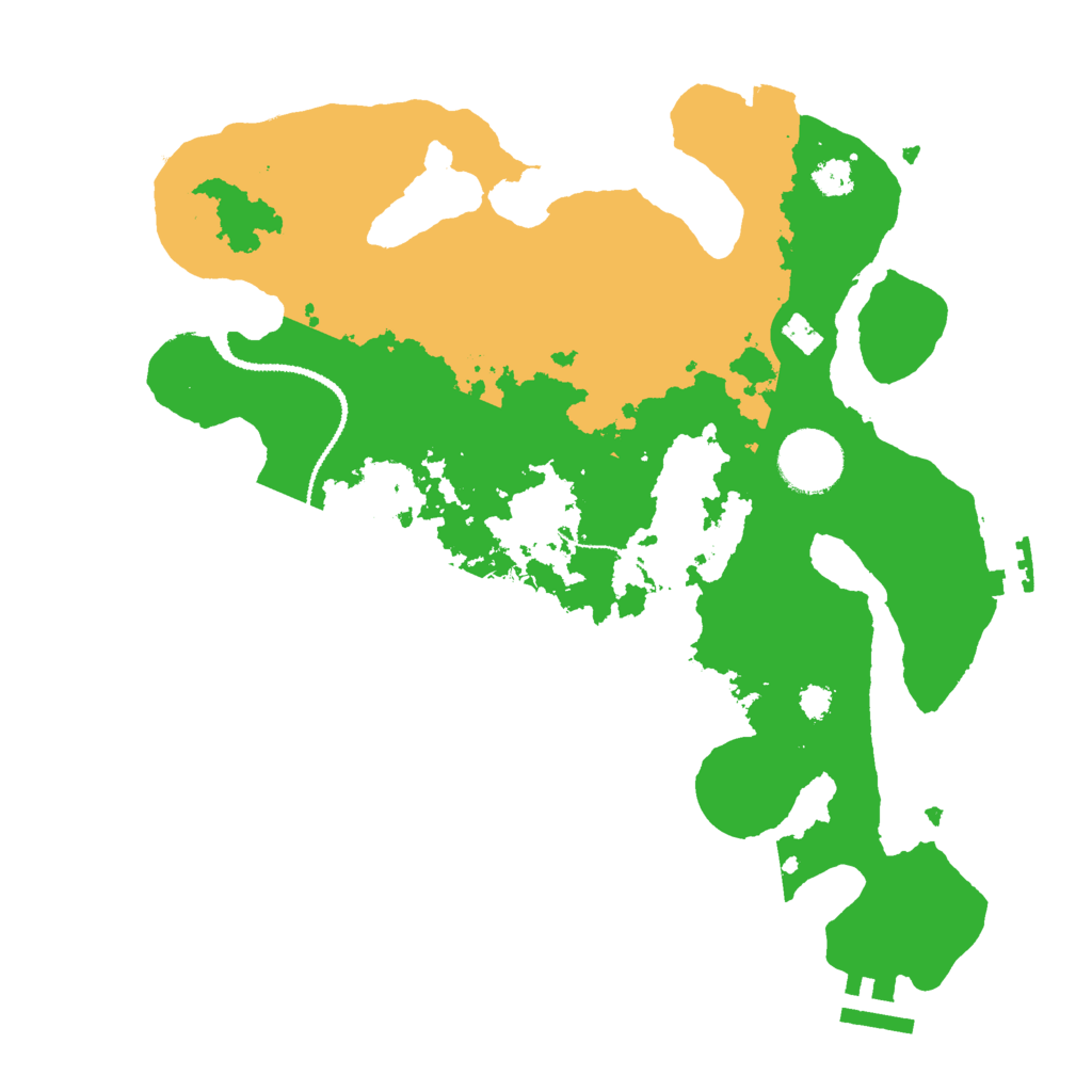 Biome Rust Map: Procedural Map, Size: 3000, Seed: 1146560593