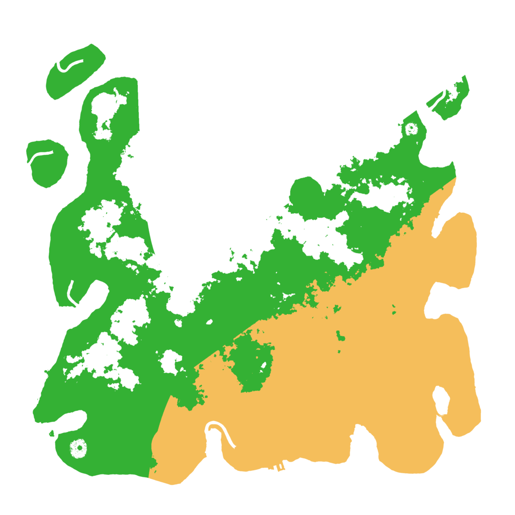 Biome Rust Map: Procedural Map, Size: 4250, Seed: 457375321