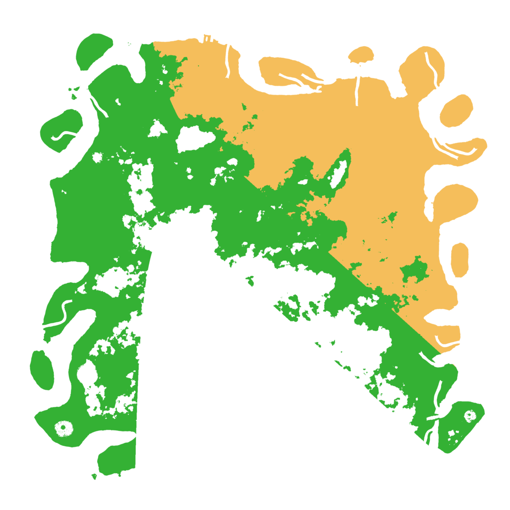 Biome Rust Map: Procedural Map, Size: 4500, Seed: 426487005
