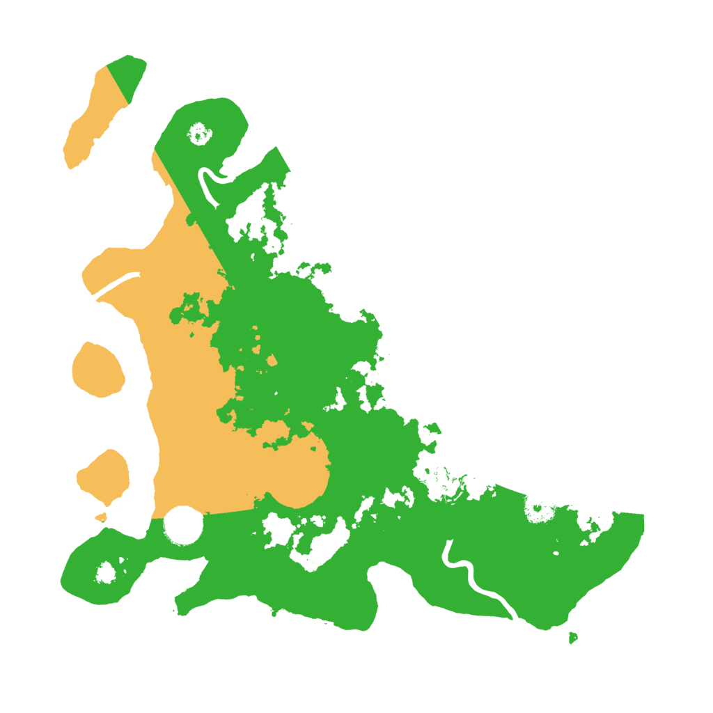 Biome Rust Map: Procedural Map, Size: 3250, Seed: 123