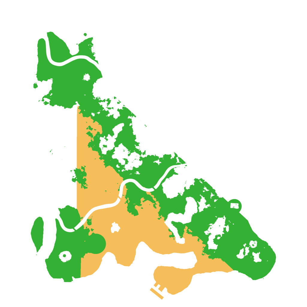Biome Rust Map: Procedural Map, Size: 4000, Seed: 363678
