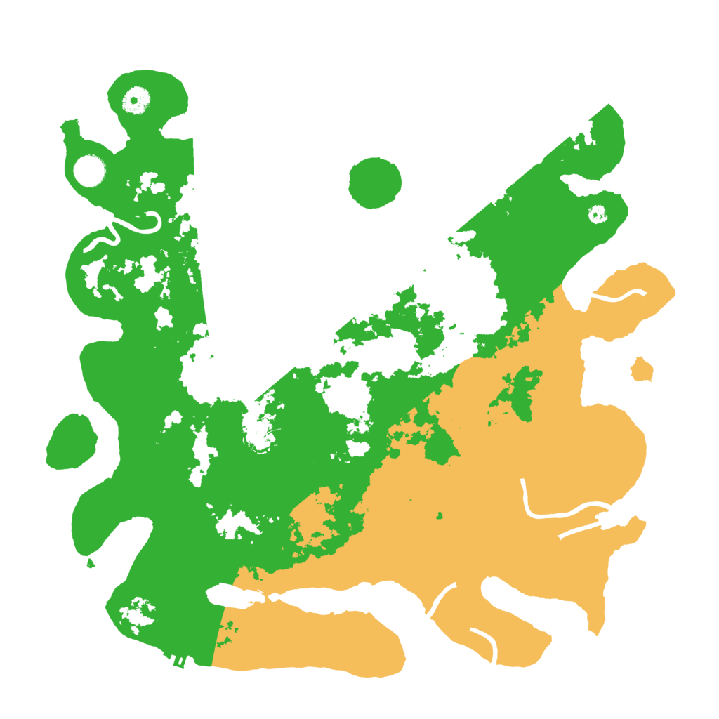 Biome Rust Map: Procedural Map, Size: 4000, Seed: 1837176980