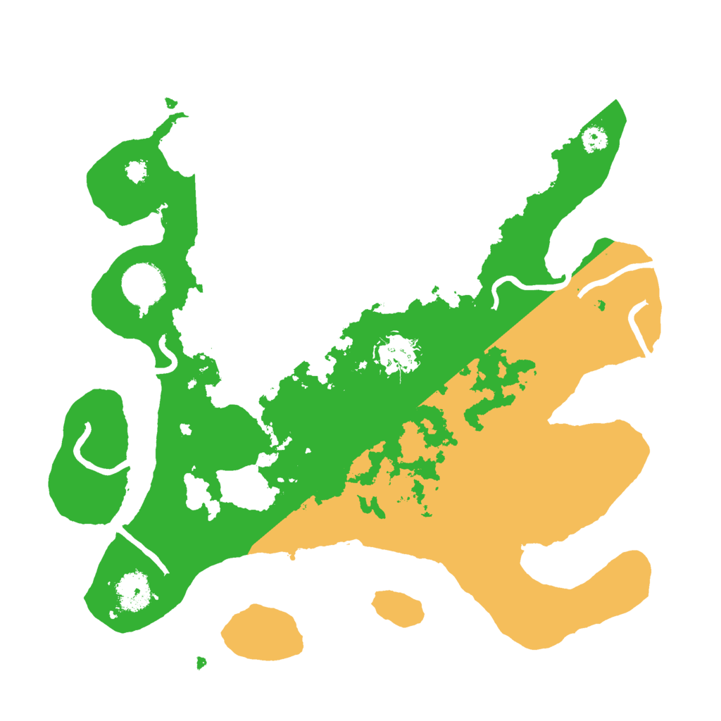 Biome Rust Map: Procedural Map, Size: 3000, Seed: 647030