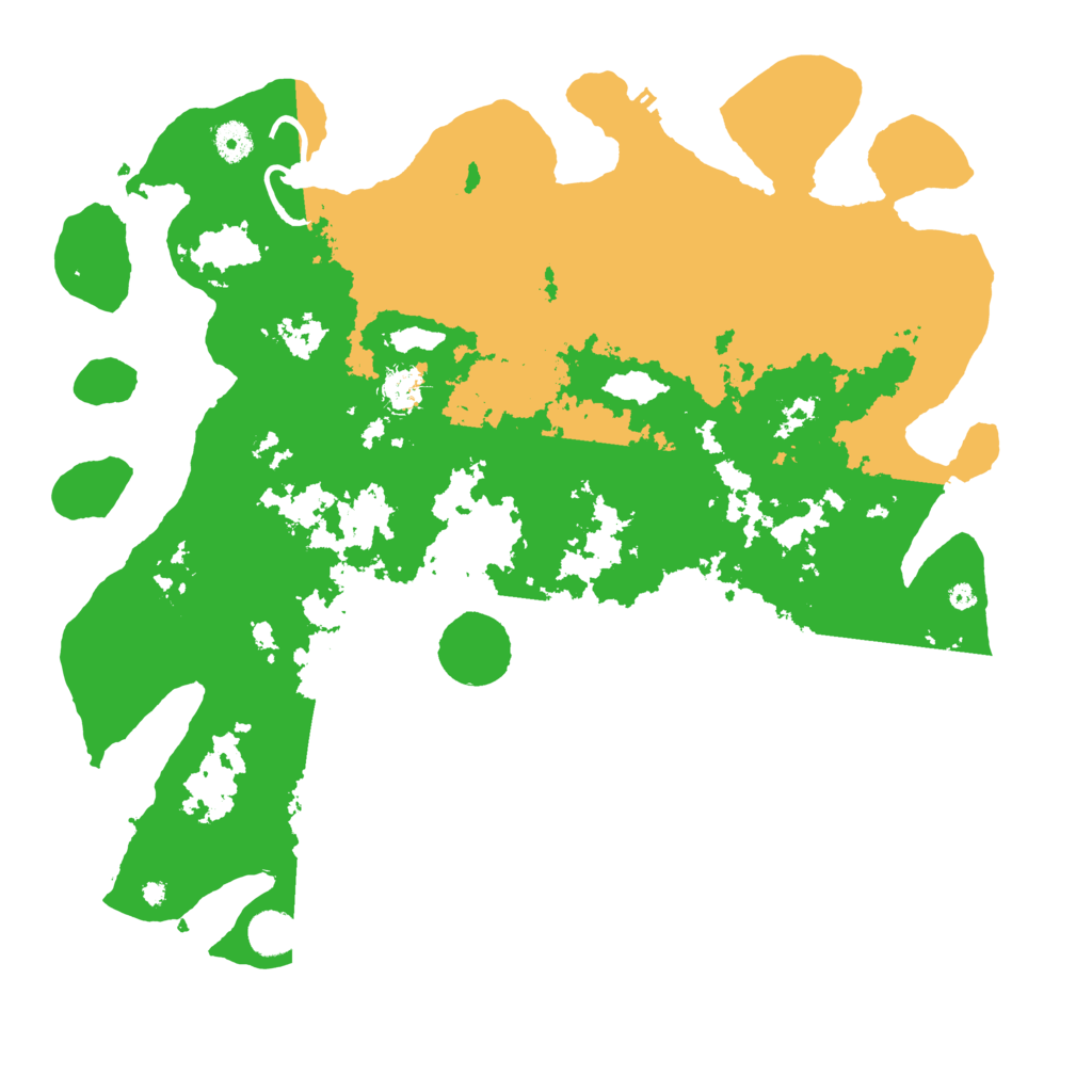 Biome Rust Map: Procedural Map, Size: 4250, Seed: 17613