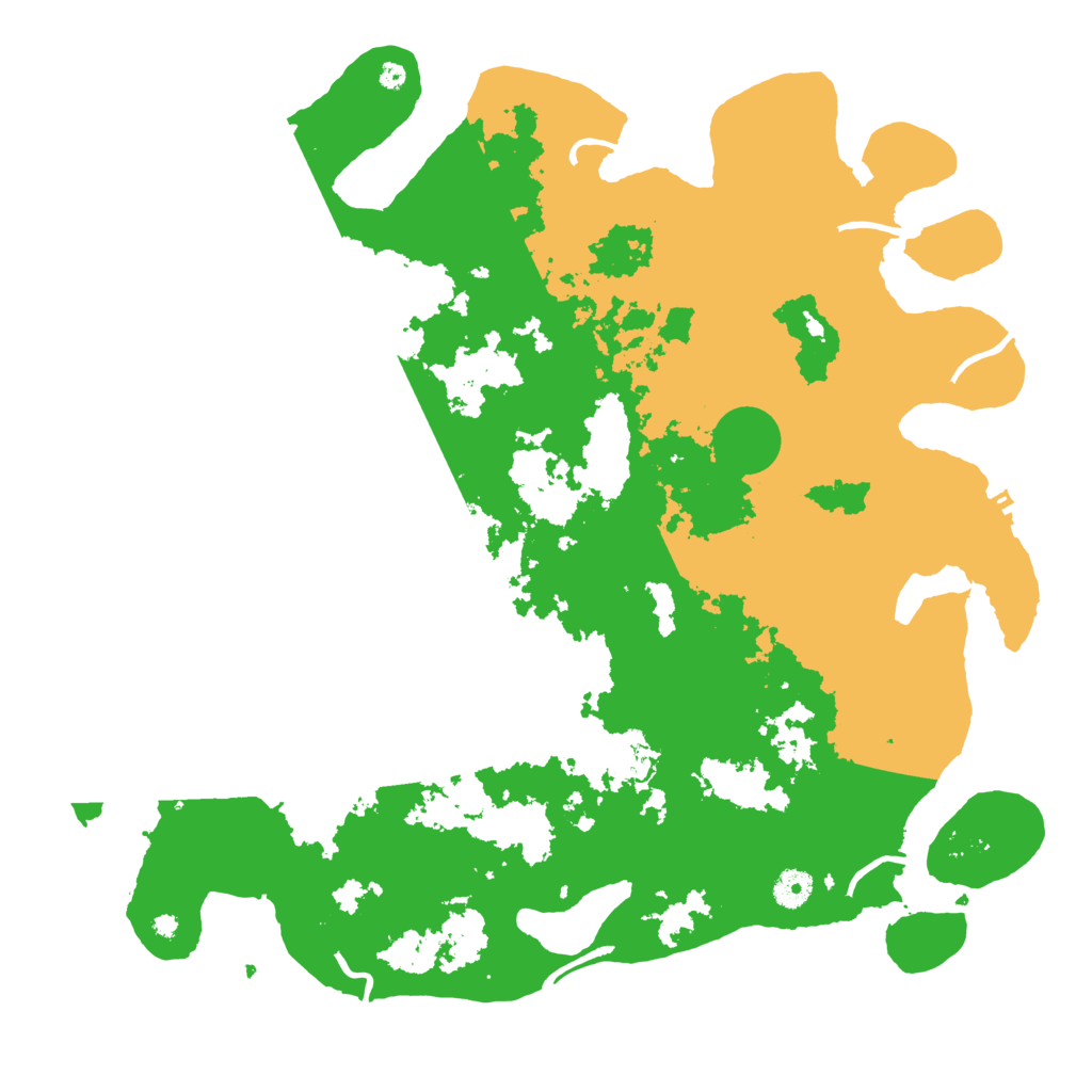 Biome Rust Map: Procedural Map, Size: 4250, Seed: 7871