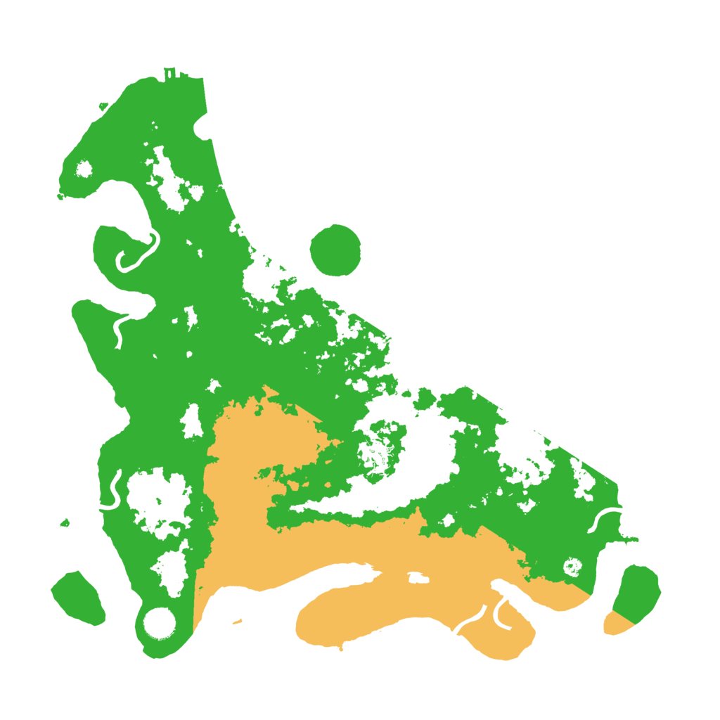Biome Rust Map: Procedural Map, Size: 4000, Seed: 972985