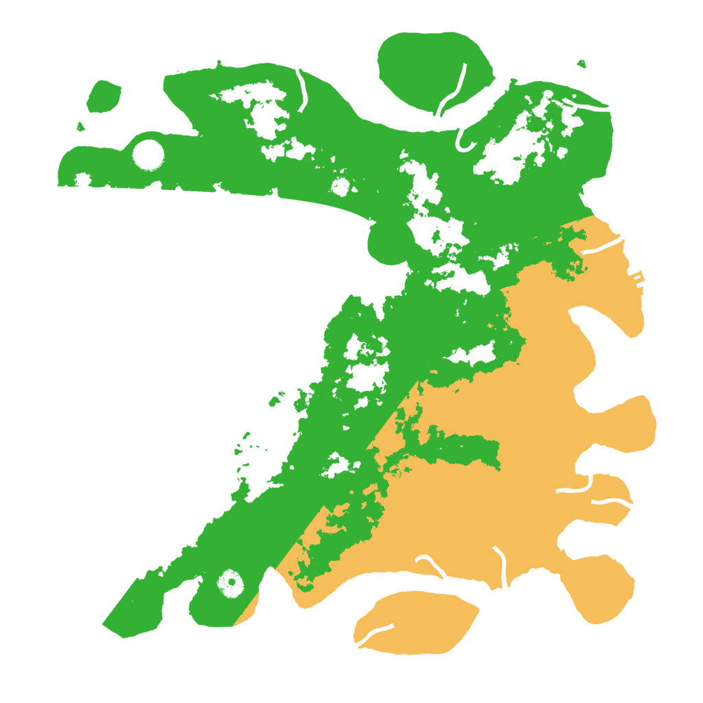 Biome Rust Map: Procedural Map, Size: 4000, Seed: 595044