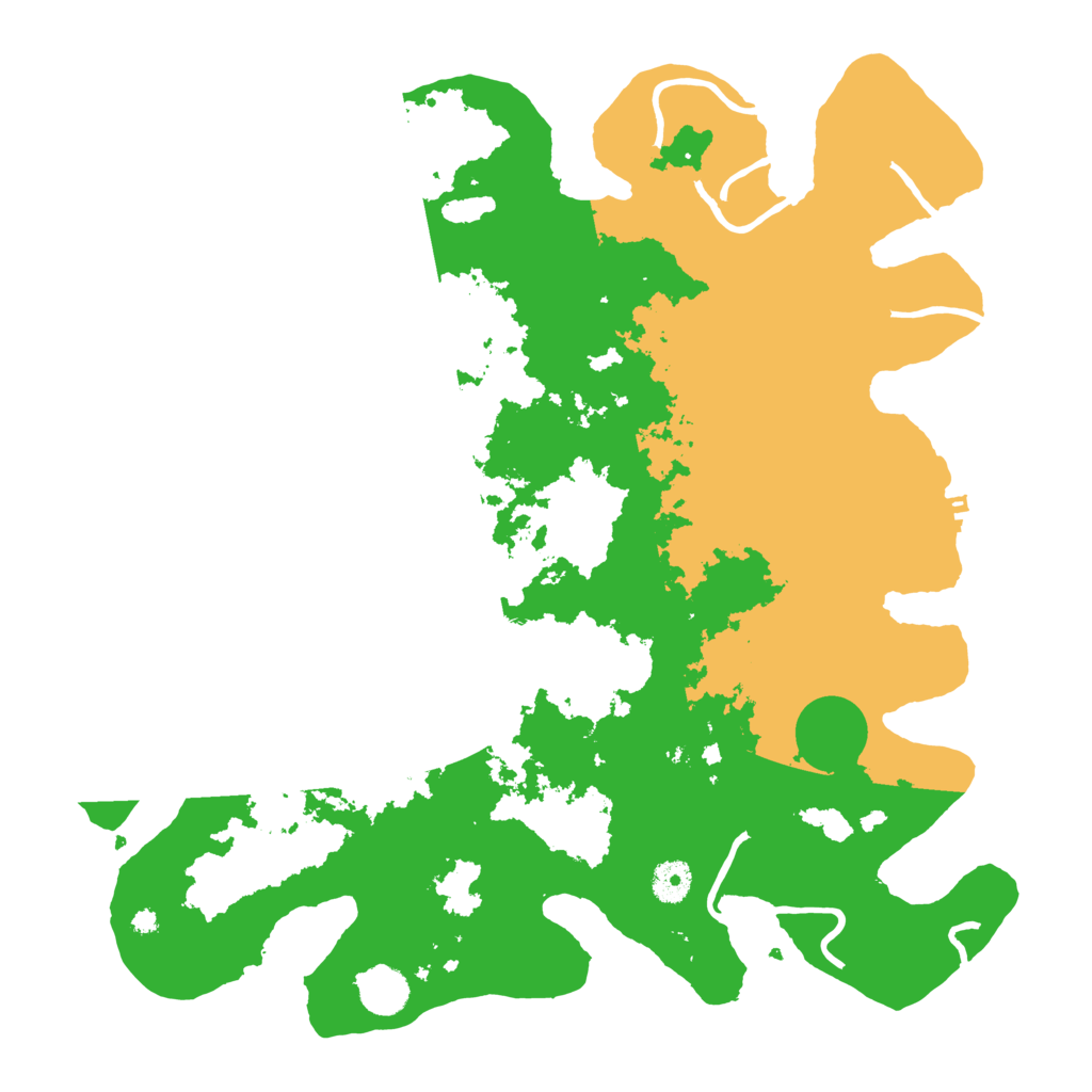 Biome Rust Map: Procedural Map, Size: 4000, Seed: 475911