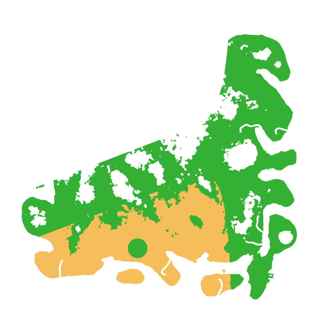 Biome Rust Map: Procedural Map, Size: 4250, Seed: 2065298401