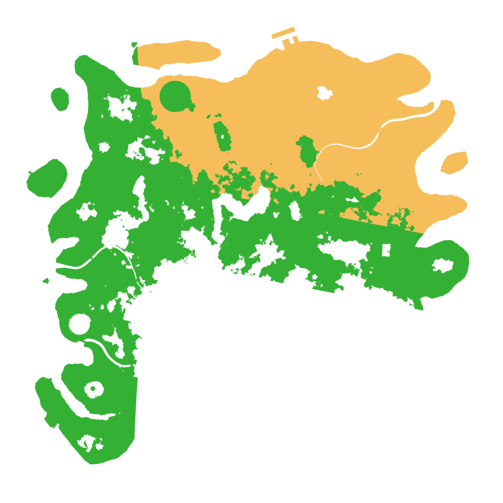 Biome Rust Map: Procedural Map, Size: 4250, Seed: 4048