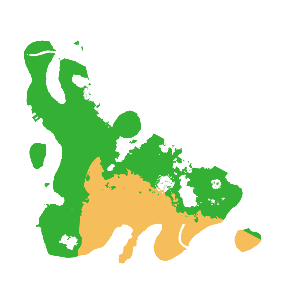 Biome Rust Map: Procedural Map, Size: 3000, Seed: 28240