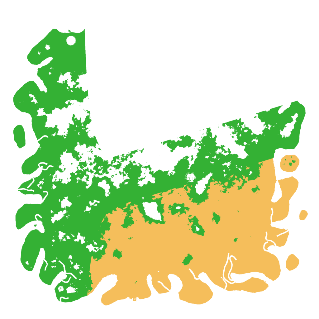 Biome Rust Map: Procedural Map, Size: 6000, Seed: 815