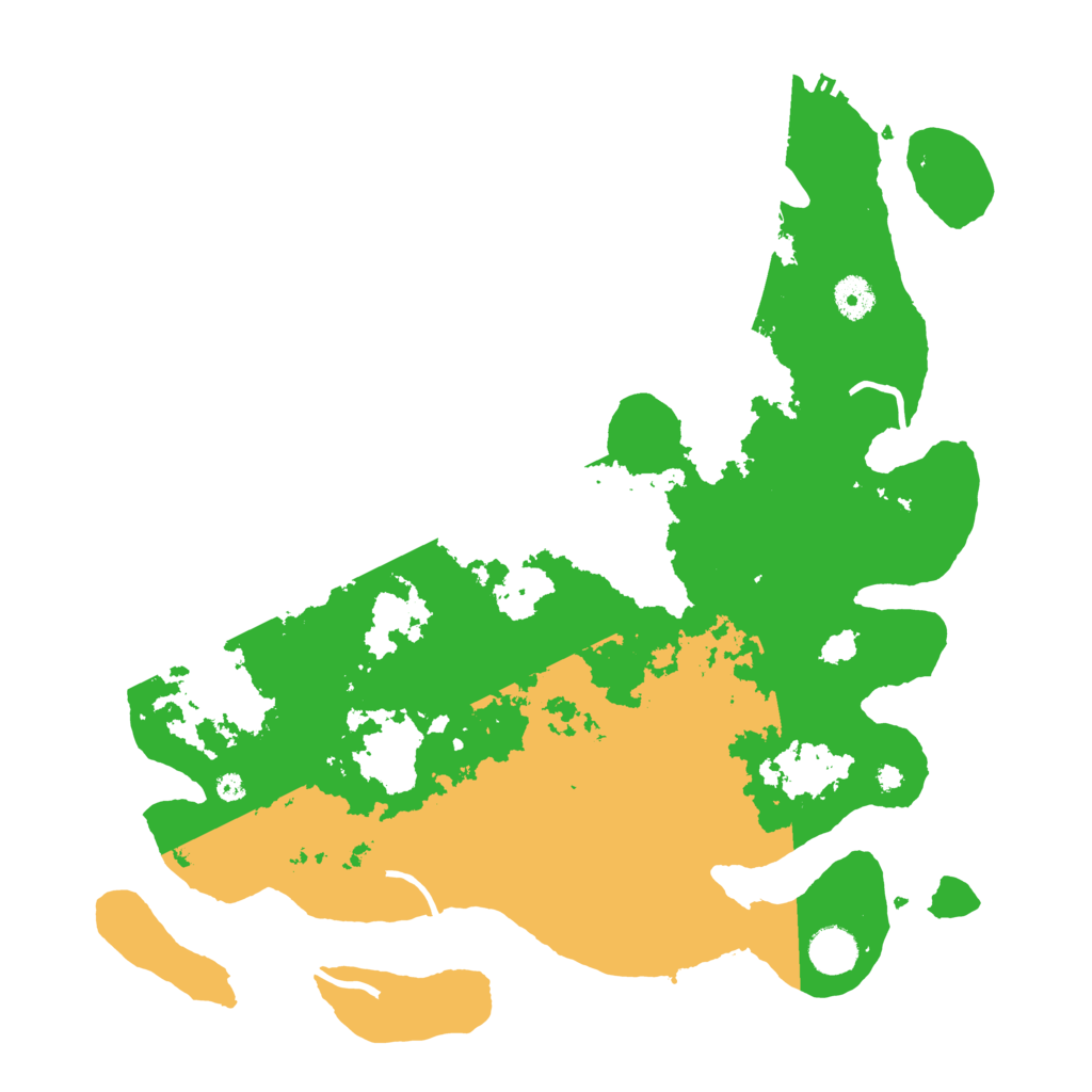 Biome Rust Map: Procedural Map, Size: 4000, Seed: 4656