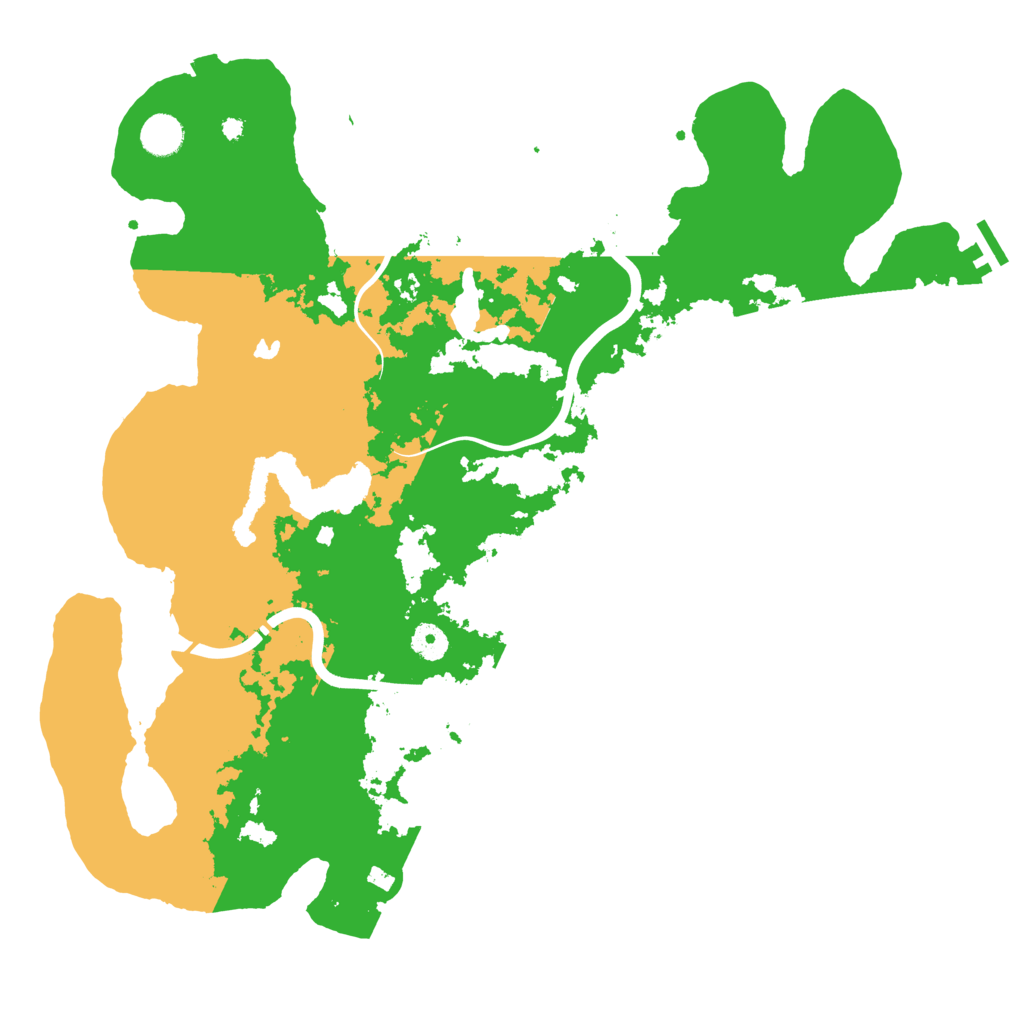 Biome Rust Map: Procedural Map, Size: 4250, Seed: 1239388997