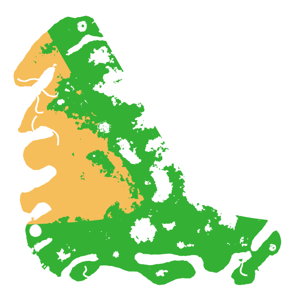 Biome Rust Map: Procedural Map, Size: 4500, Seed: 50630470