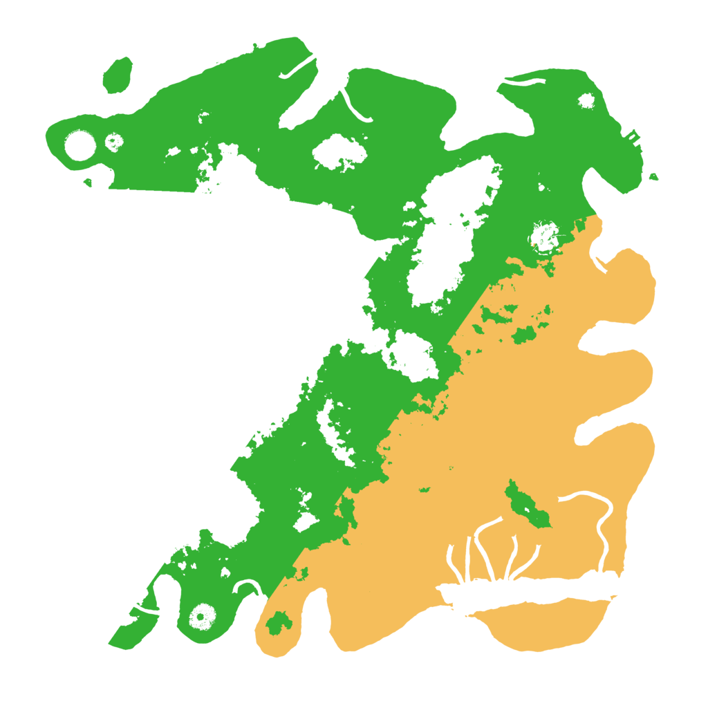 Biome Rust Map: Procedural Map, Size: 4074, Seed: 595850