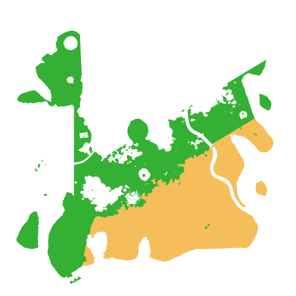 Biome Rust Map: Procedural Map, Size: 3800, Seed: 34982531