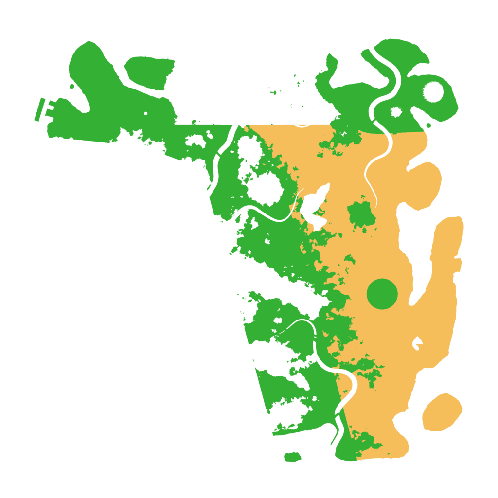 Biome Rust Map: Procedural Map, Size: 4250, Seed: 4728420