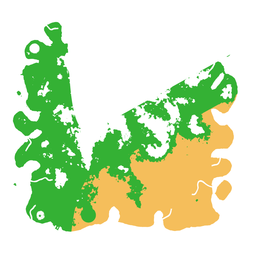 Biome Rust Map: Procedural Map, Size: 4500, Seed: 1384432