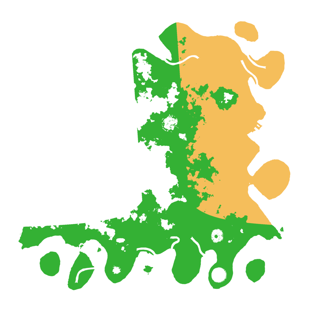 Biome Rust Map: Procedural Map, Size: 3650, Seed: 36714952