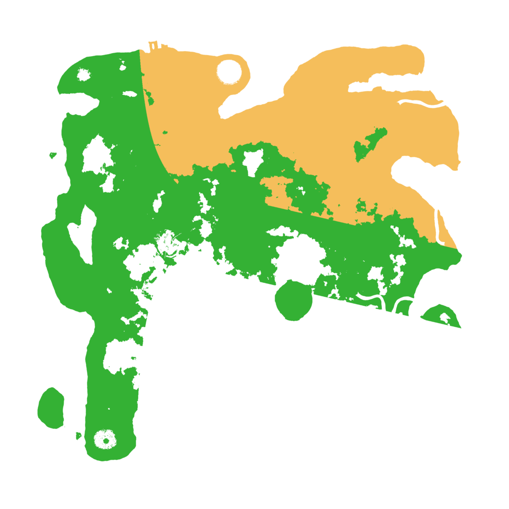 Biome Rust Map: Procedural Map, Size: 3650, Seed: 40512866