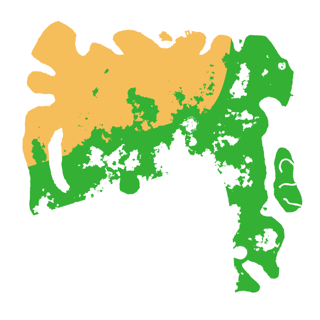 Biome Rust Map: Procedural Map, Size: 4250, Seed: 76923762