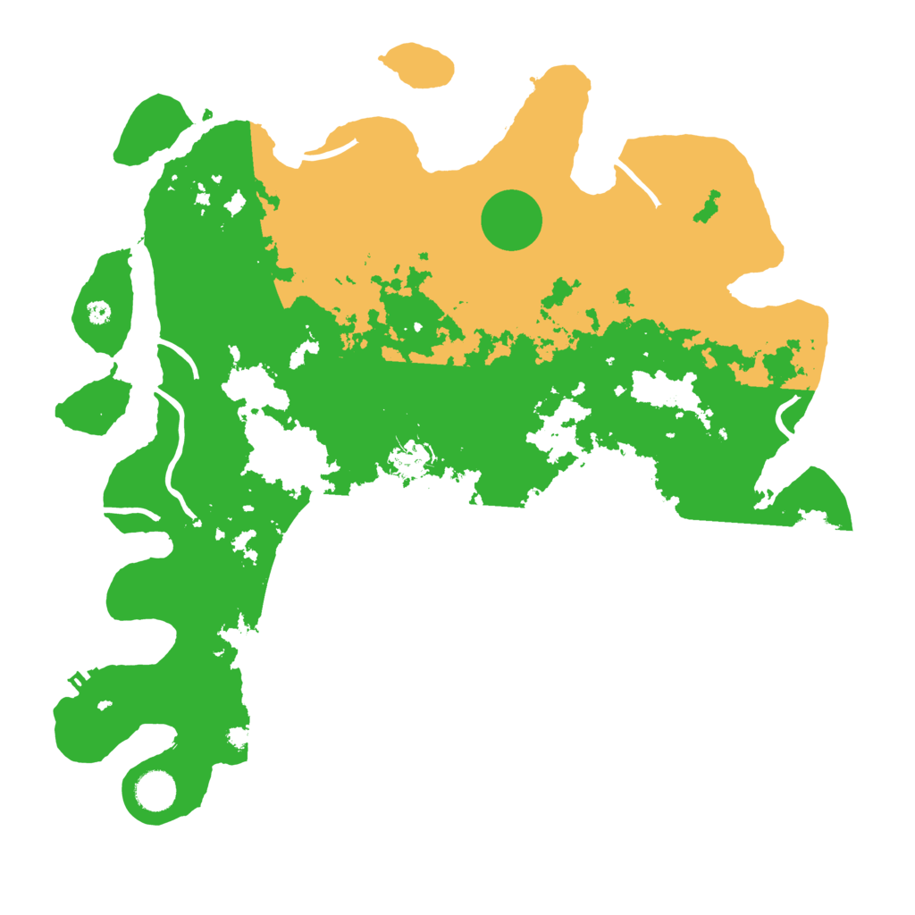 Biome Rust Map: Procedural Map, Size: 3950, Seed: 82508287