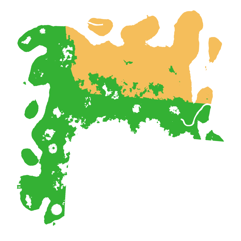 Biome Rust Map: Procedural Map, Size: 3950, Seed: 1454175