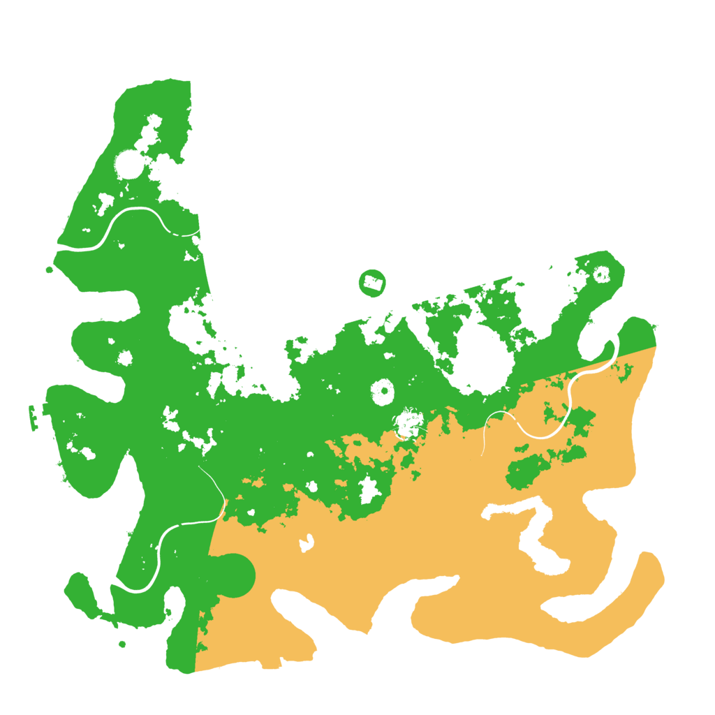 Biome Rust Map: Procedural Map, Size: 4250, Seed: 673604704