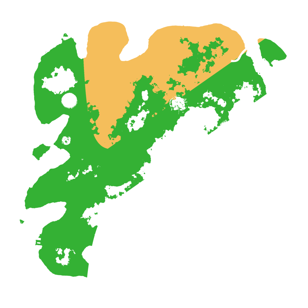 Biome Rust Map: Procedural Map, Size: 3550, Seed: 60414917