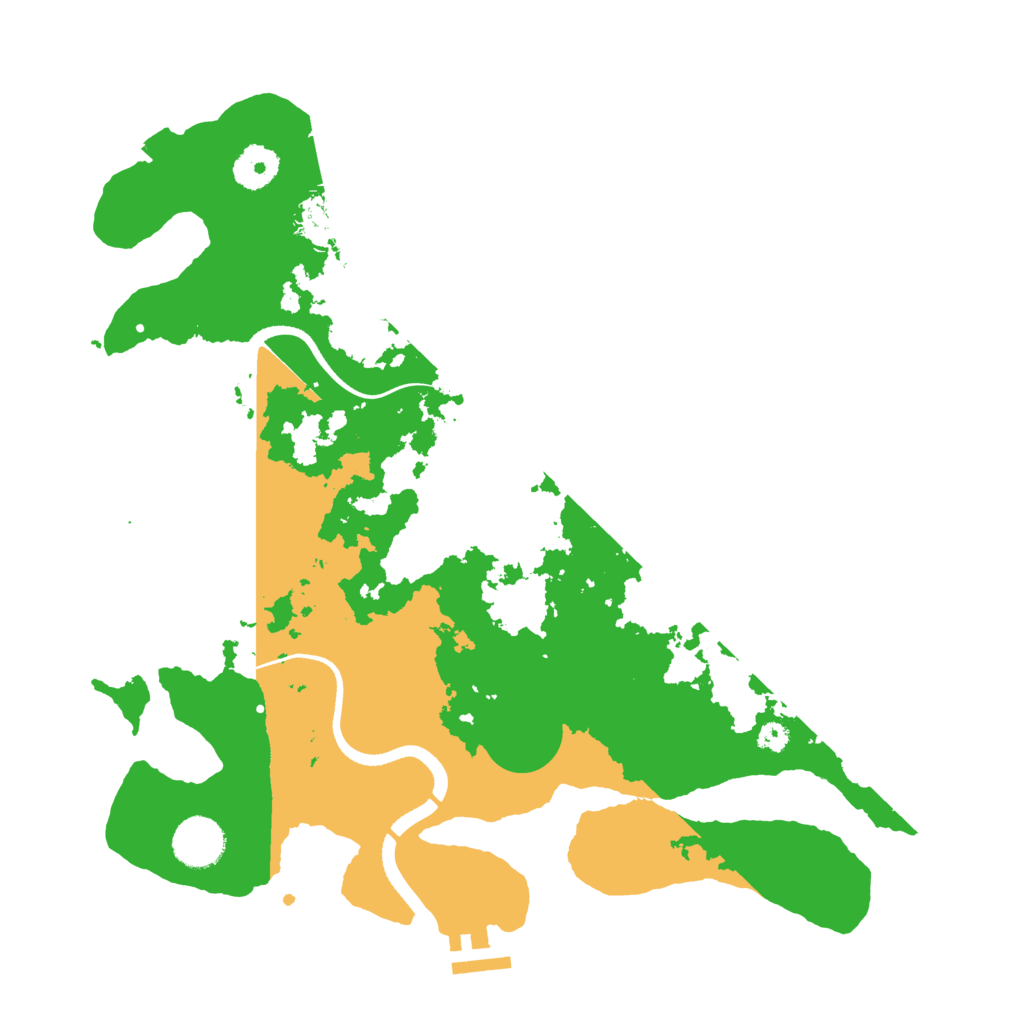 Biome Rust Map: Procedural Map, Size: 3500, Seed: 1700746626