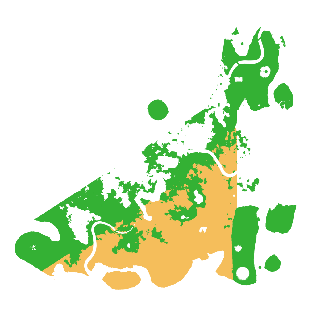 Biome Rust Map: Procedural Map, Size: 4300, Seed: 1103780516