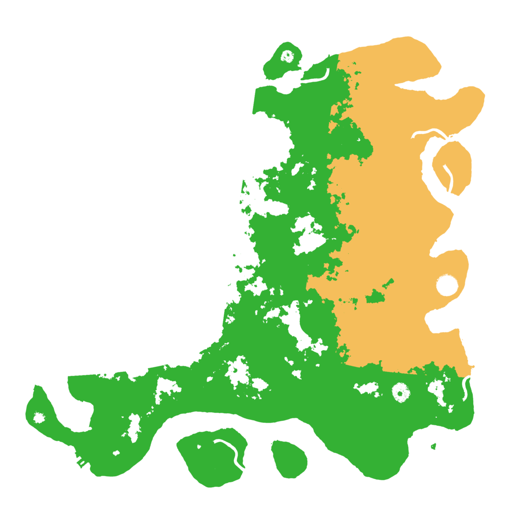 Biome Rust Map: Procedural Map, Size: 4250, Seed: 765542609