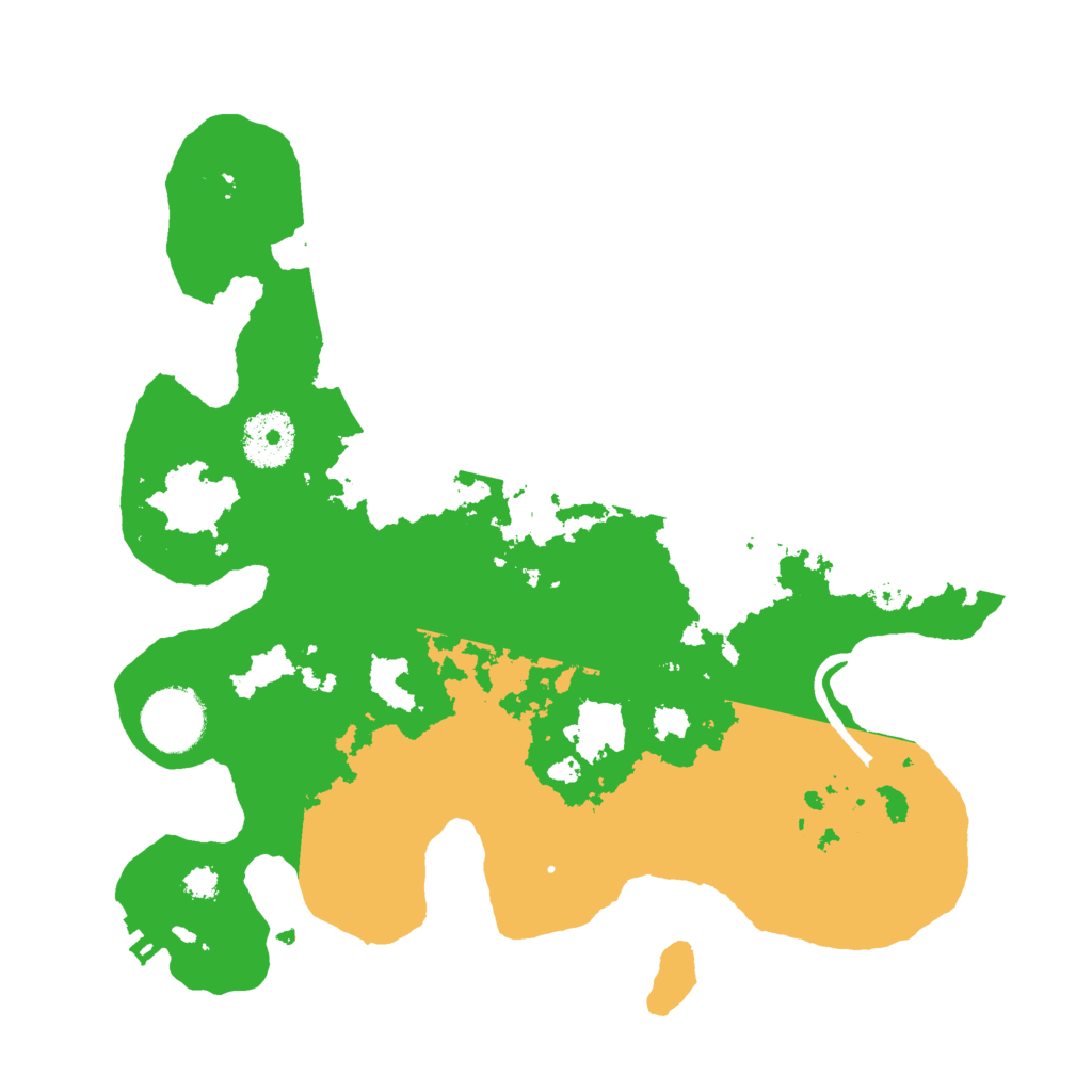 Biome Rust Map: Procedural Map, Size: 3000, Seed: 132706580