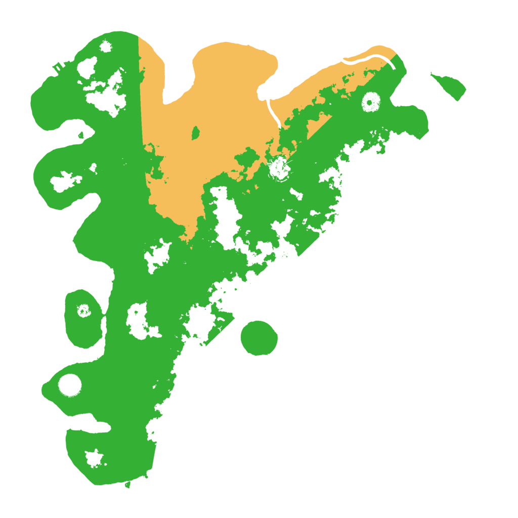 Biome Rust Map: Procedural Map, Size: 4000, Seed: 5464