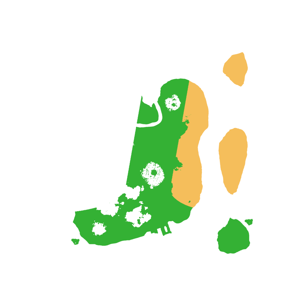 Biome Rust Map: Procedural Map, Size: 2000, Seed: 170000