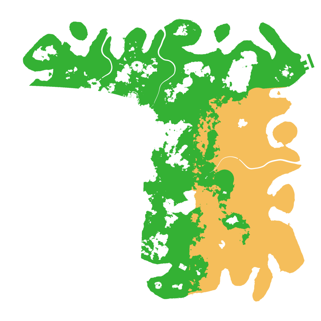 Biome Rust Map: Procedural Map, Size: 4500, Seed: 201974752
