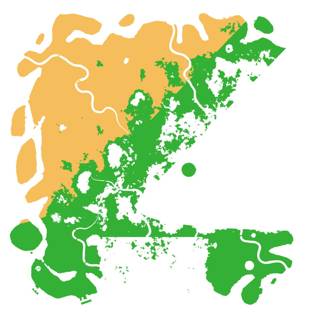 Biome Rust Map: Procedural Map, Size: 6000, Seed: 403969184