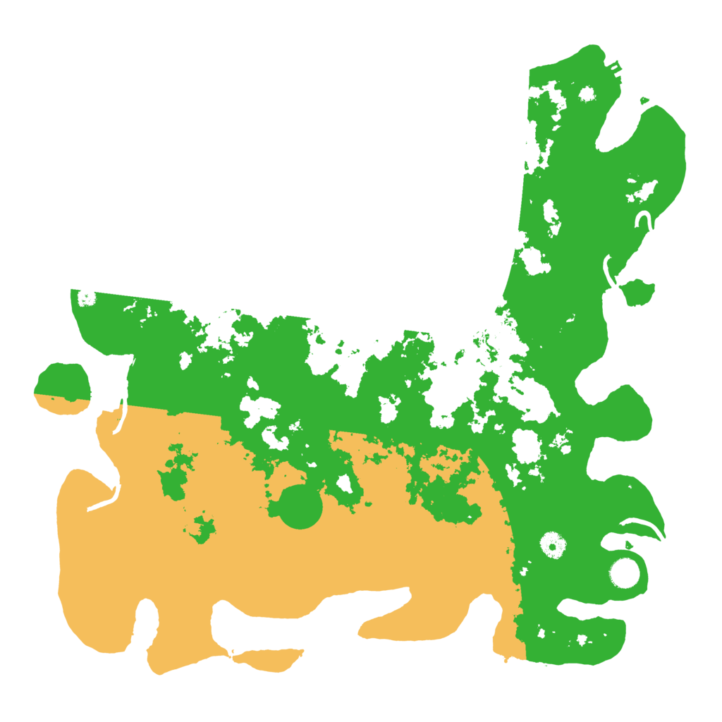 Biome Rust Map: Procedural Map, Size: 4250, Seed: 46434772