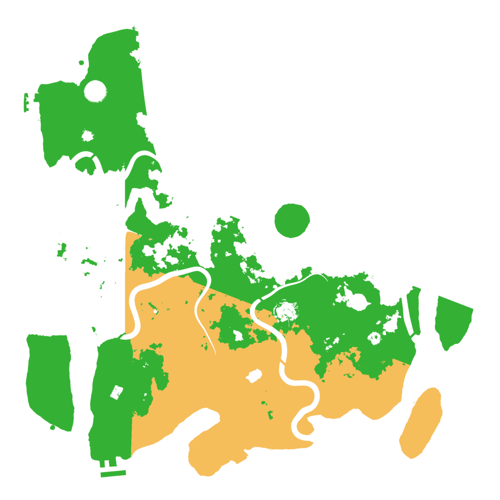Biome Rust Map: Procedural Map, Size: 4000, Seed: 19586862