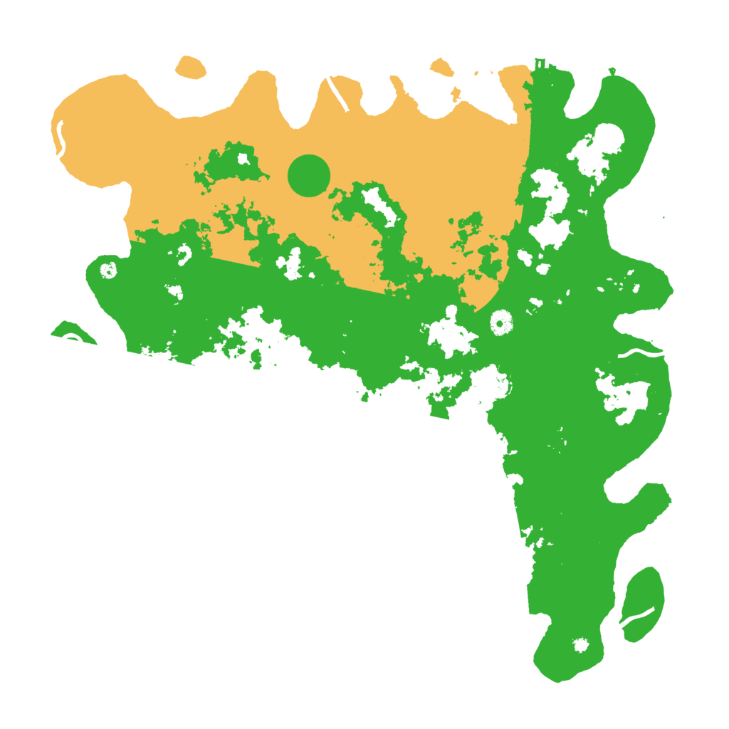 Biome Rust Map: Procedural Map, Size: 4500, Seed: 12875913