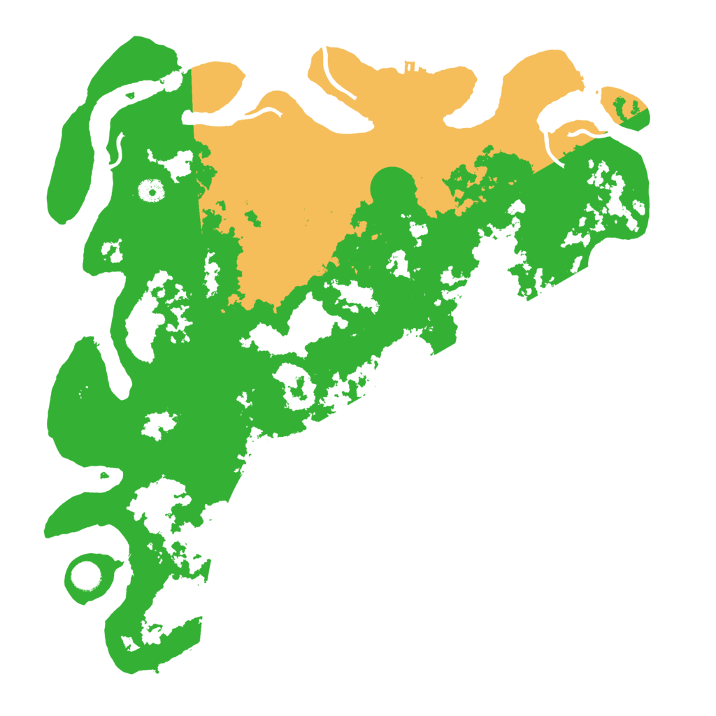 Biome Rust Map: Procedural Map, Size: 4300, Seed: 651448730