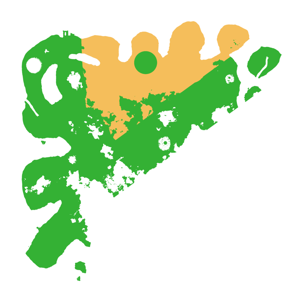 Biome Rust Map: Procedural Map, Size: 3500, Seed: 580834523