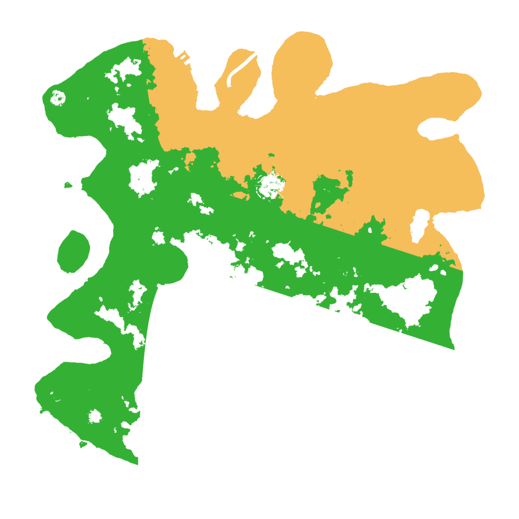 Biome Rust Map: Procedural Map, Size: 3500, Seed: 1062158103