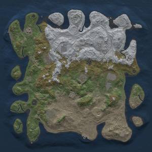 Thumbnail Rust Map: Procedural Map, Size: 4250, Seed: 1116070320, 19 Monuments